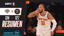 ¡En doble suplementario, los Knicks vencieron a los Nuggets!