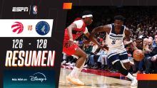 ¡Los Timberwolves lo cerraron mejor y festejaron ante los Raptors!