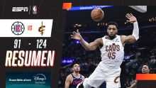 Cleveland aplastó a Clippers como visitante