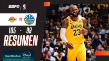 ¡Sin Luka Doncic, LeBron sonrió y los Lakers festejaron ante Golden State!