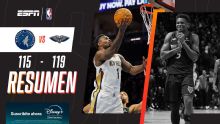 ¡Los Pelicans se encendieron sobre el final y firmaron un triunfazo en Minnesota!