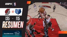 Portland volvió al triunfo contra Memphis en NBA
