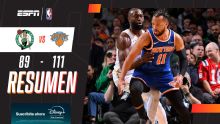 Los Knicks le arruinaron la racha a los Celtics y son los nuevos segundos de la Conferencia del Este