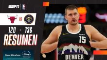 ¡Jokic brilló, batió un nuevo récord y comandó el triunfo de los Nuggets en Chicago!