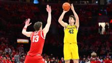 Aday Mara scores 24 points and No. 2 Michigan routs rival Ohio State 82-61