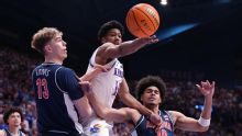 No. 9 Kansas beats top-ranked and previously undefeated Arizona 82-78