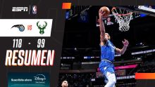 Magic continúa con su racha de victorias, le ganaron 118-99 a los Bucks