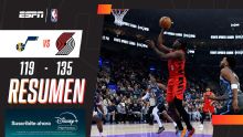 Jrue Holiday lideró a Portland en la victoria ante Utah