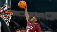 Highlight: Josh Hubbard makes history in Mississippi State's win over Ole Miss