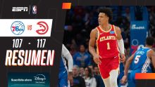 Los Hawks se impusieron ante los 76ers y están cerca de los puestos de playoffs