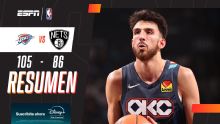 OKC no tuvo piedad y aplastó a los Nets por 105-86