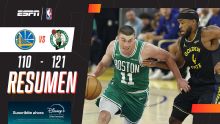 Boston venció a Golden State en la vuelta de la NBA