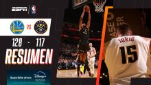 Sin Stephen Curry, lesionado, Golden State se impuso 128-117 sobre Denver