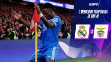 Baila, Vinicius Jr.! Relembre o melhor de craque do Real Madrid na temporada antes de reencontro com o Benfica