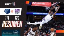 ¡Sacramento venció a Memphis y cortó su racha de 16 derrotas al hilo en la NBA!