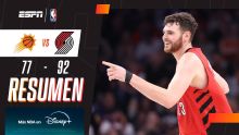 Los Blazers vencieron a los Suns como visitantes
