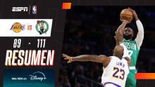 ¡Los Celtics le ganaron a los Lakers y se quedaron con el clásico de la NBA!