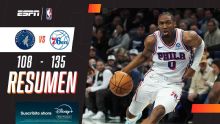 Philadelphia 76ers venció con autoridad a Minnesota Timberwolves