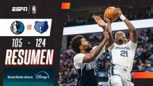 Memphis venció de vista de Dallas con marcador de 124-105