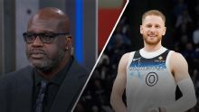 Shaq does not appreciate DiVincenzo calling out his FT shooting