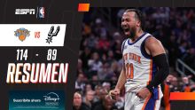 ¡Los Knicks festejaron frente a los Spurs!