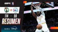 ¡Contundente triunfo de los Celtics ante los Sixers!