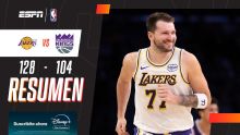 Doncic comandó el contundente triunfo de los Lakers ante los Kings