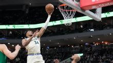 Celtics spoil Giannis Antetokounmpo's return, trouncing Bucks 108-81 without Jaylen Brown