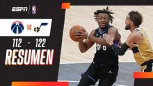 Utah jazz venció a Washington Wizards en un duelo de colistas