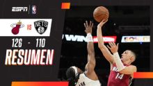 Con un gran Tyler Herro, Miami Heat derrotó a Brooklyn Nets