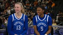 Strack, Morgan break down Kentucky's second-round win over Georgia