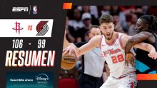 Buen triunfo de los Rockets ante los Blazers por 106-99
