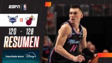 Miami Heat venció a Charlotte Hornets en otra gran noche de Herro