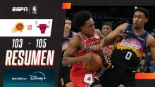 Chicago derrotó a Phoenix y cortó la mala racha en la NBA