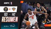 Cómodo triunfo de los Knicks ante los Nuggets