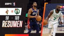 Los Celtics visitaron Cleveland y lograron un triunfazo por 109 a 98