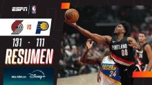 ¡Los Blazers se hicieron fuertes en casa: 131 a 111 sobre los Pacers!