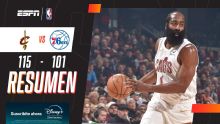 ¡Harden superó una nueva marca y lideró la victoria de los Cavs ante Philadelphia!
