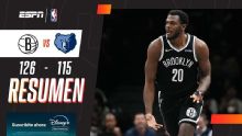 ¡Con Sharpe a la cabeza, los Nets vencieron a Memphis en Brooklyn!