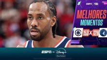 Kawhi Leonard dá show, e Clippers têm pontuação impressionante contra os Timberwolves