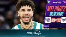 LaMelo Ball e Kon Knueppel castigam defesa dos Kings, e Hornets reecontram o caminho das vitórias