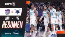 Trabajado triunfo de Charlotte ante Sacramento