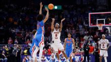 Mississippi beats No. 15 Alabama 80-79 in SEC quarterfinal shocker
