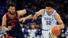 No. 1 Duke holds on to beat Virginia 74-70 for 2nd straight ACC Tournament title under Jon Scheyer