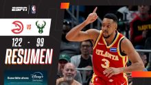 ¡Con un show de McCollum y Atlanta extendió su invicto en la NBA!