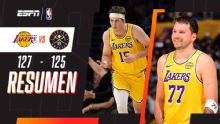 ¡Doncic le dio en OT la victoria a los Lakers en un partidazo frente a Denver!
