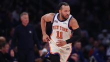 Knicks rally from a 21-point deficit and beat the short-handed Warriors 110-107