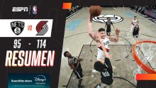 Trail Blazers se impuso en Brooklyn por 114-95
