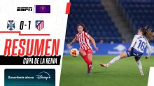 Atlético Madrid venció a Tenerife y avanzó a la final de la Copa de la Reina
