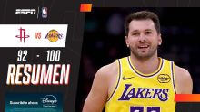 ¡Liderados por Doncic, los Lakers hilvanaron su sexto triunfo consecutivo!